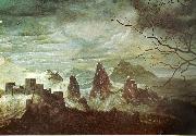 Pieter Bruegel, detalj fran den dystra dagen,februari